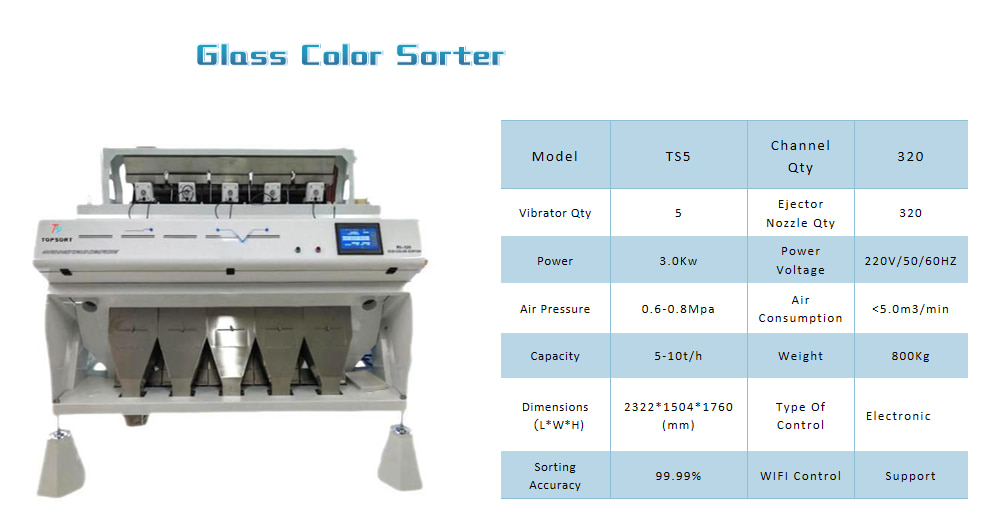 glass color sorter